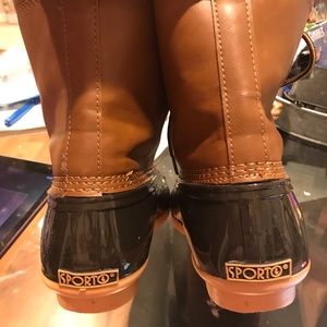 sporto rain boots size 8